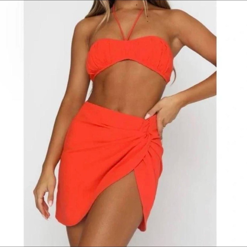 White Fox Boutique Sunset Orange Set